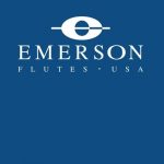 Emerson Logo Blue Bckgrnd